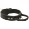Extra Durable Leather Boxer Collar with Handle for Attack Training