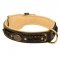 Boxer Leather Collar Braided