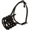 Walking and Training Leather Cage Boxer Muzzle