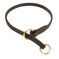 Boxer Leather Choke Collar Effective Training  Boxer Leather Choke Collar Effective Training