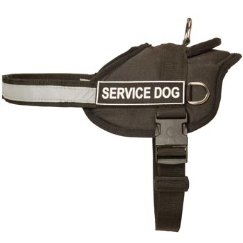 Boxer Harness Nylon with Reflective Strap