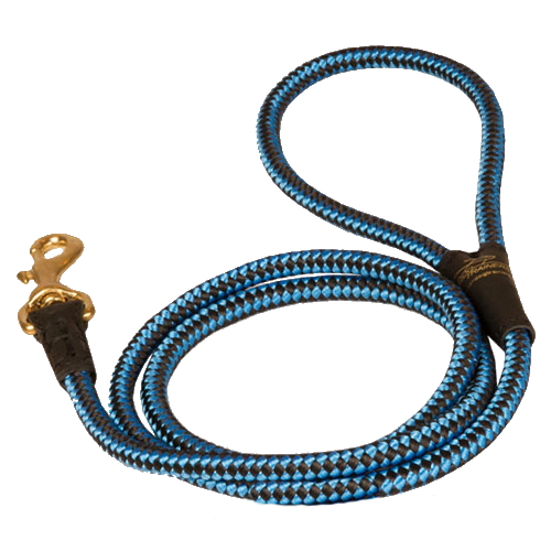 Cord nylon dog leash for Boxer dog