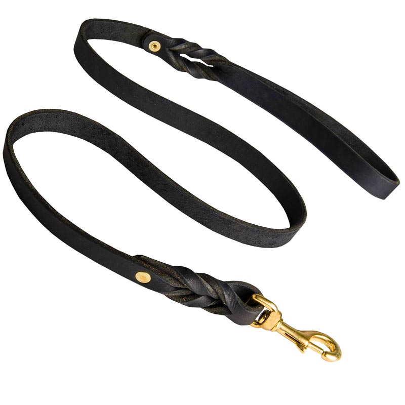 best leather dog leash